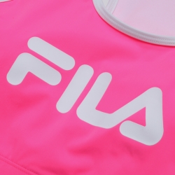 Fila Big Logo Bikini Top - Naisten Uima-asut - Pinkki | FI-39444